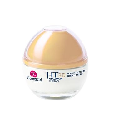 Dermacol Hyaluron Therapy 3D Wrinkle Night Filler Cream krem remodelujący na noc 50ml