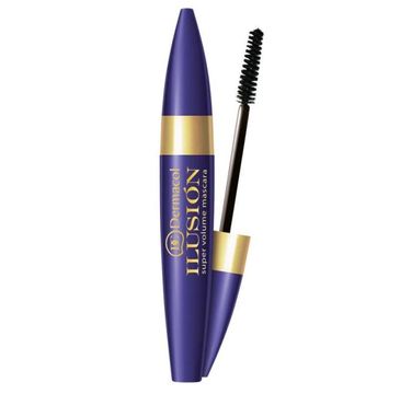 Dermacol Ilusion Super Volume Mascara pogrubiający tusz do rzęs 01 Black (11 ml)