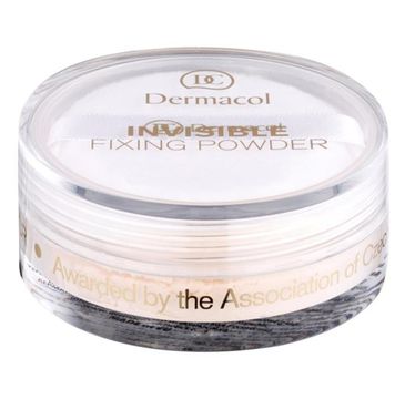 Dermacol –  Invisible Fixing Powder utrwalający puder transparentny Light (13 g)