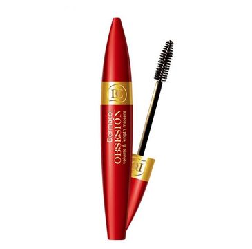 Dermacol Obsesion Volume & Length Mascara pogrubiająco-wydłużający tusz do rzęs Black (12 ml)