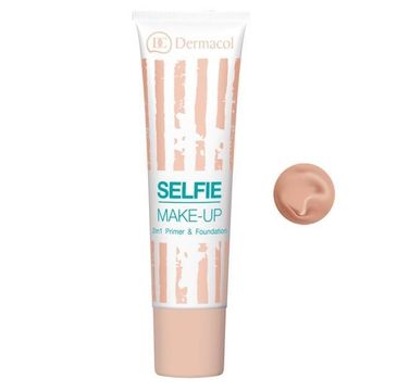 Dermacol Selfie Make-Up 2in1 Primer & Foundation podkład i baza 04 25ml