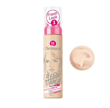 Dermacol Wake & Make-up Foundation podkład do twarzy przeciw oznakom zmęczenia 01 SPF15 30ml