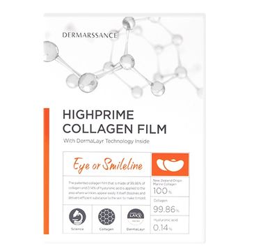 Dermarssance Highprime Collagen Film Eye or Smileline płatki pod oczy lub bruzdy nosowe (5 szt.)