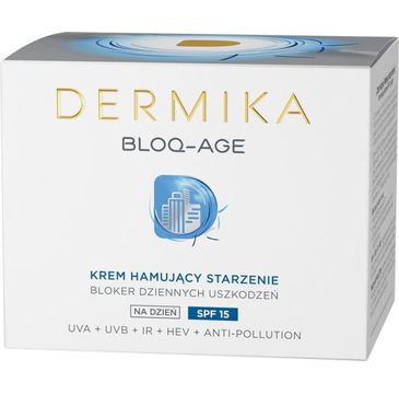 Dermika Bloq-Age Krem hamujący starzenie na dzień SPF15  50ml