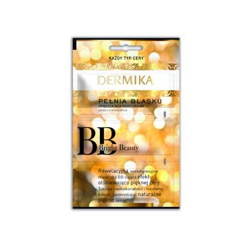 Dermika Bright Beauty Pełnia Blasku upiększająca maseczka 3 x 2 ml