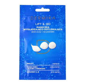 Dermika Lift & Go maseczka pod oczy i na powieki liftingująca 6 ml