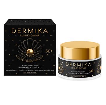 Dermika Luxury Caviar 50+ kawiorowy krem wypełniający zmarszczki na dzień i noc (50 ml)