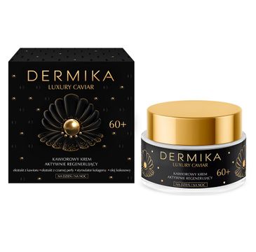 Dermika Luxury Caviar 60+ kawiorowy krem aktywnie regenerujący na dzień i noc (50 ml)