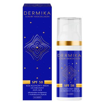 Dermika Luxury Neocollagen kolagenowy krem ochronny Anti-Age SPF50 (50 ml)