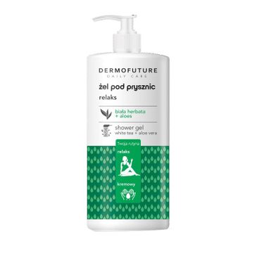 DermoFuture – Daily Care Żel pod prysznic relaks zielona herbata+aloes - do każdego rodzaju skóry (500 ml)