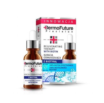 Dermofuture Precision kuracja do cery dojrzałej odmładzająca z biotyną (witamina H) 20 ml