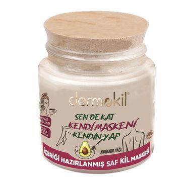 Dermokil Avocado Powder Clay Mask maseczka z glinki w proszku z awokado 220ml