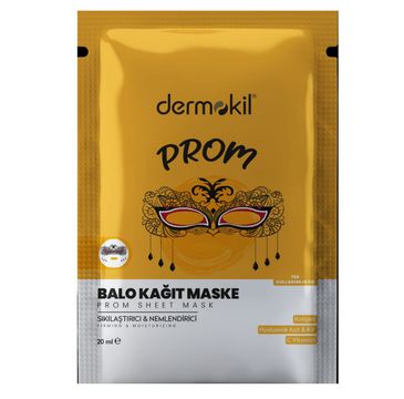 Dermokil Sheet Mask maseczka do twarzy w płachcie Prom 20ml