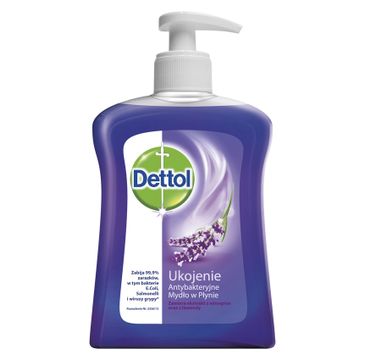 Dettol Ukojenie antybakteryjne mydło w płynie - mydło z pompką 250ml