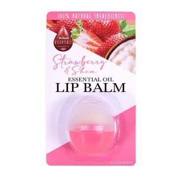 Difeel Essential Oil Lip Balm naturalny balsam do ust Strawberry & Shea (7.5 g)