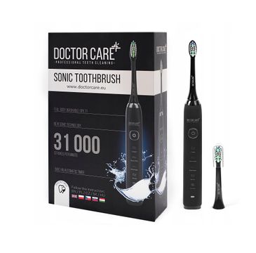 Doctor Care Sonic Toothbrush szczoteczka soniczna do zębów Black