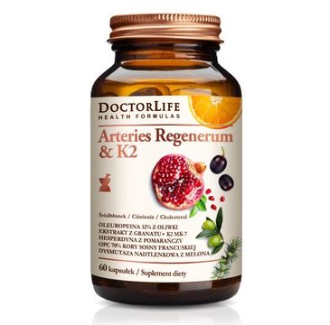 Doctor Life Arteries Regenerum & K2 suplement diety 60 kapsułek