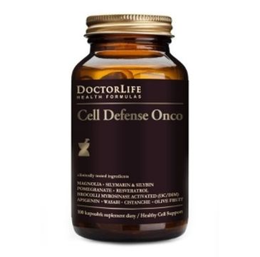 Doctor Life Cell Defense Onco wysoko skoncentrowane ekstrakty roślinne suplement diety 100 kapsułek