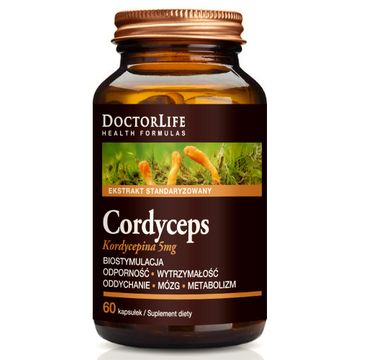 Doctor Life Cordyceps 500mg suplement diety 60 kapsułek