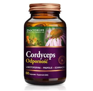 Doctor Life Cordyceps odporność suplement diety 60 kapsułek