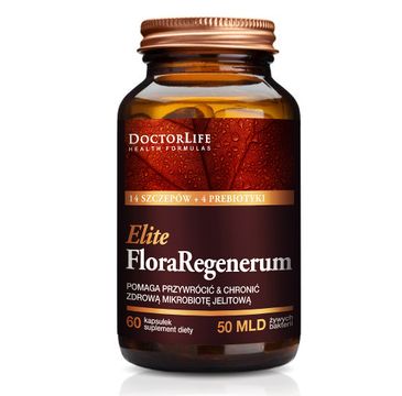Doctor Life Flora Regenerum Elite suplement diety 60 kapsułek