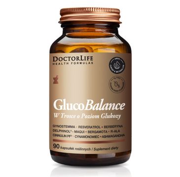 Doctor Life GlucoBalance suplement diety w trosce o poziom glukozy (90 kapsułek)