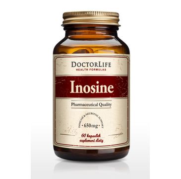 Doctor Life Inosine inozyna 650mg suplement diety 60 kapsułek