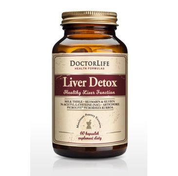 Doctor Life Liver Detox ochrona wątroby suplement diety 60 kapsułek