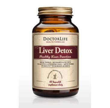 Doctor Life Liver Detox ochrona wątroby suplement diety 60 kapsułek