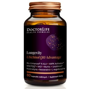 Doctor Life Longevity Ubichinol Q10 Advantage suplement diety (60 kapsułek)