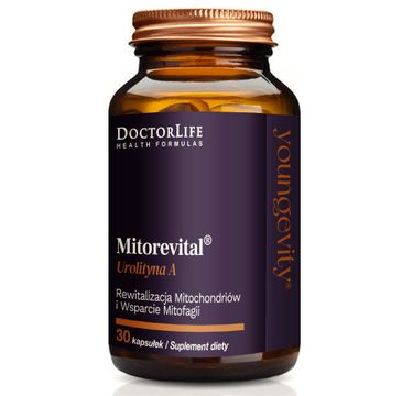 Doctor Life Mitorevital Urolityna A suplement diety 30 kapsułek