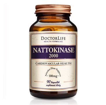 Doctor Life Nattokinase 2000 100mg suplement diety 90 kapsułek