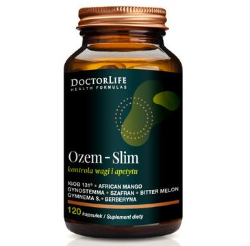 Doctor Life Ozem-Slim suplement diety wspomagający kontrolę wagi i apetytu 120 kapsułek