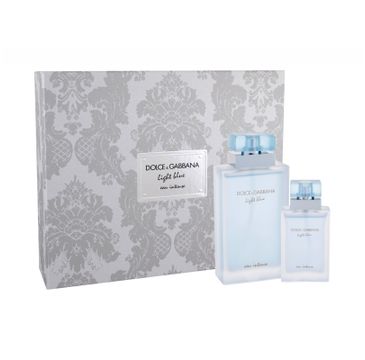 Dolce&Gabbana Light Blue Eau Intense zestaw prezentowy woda toaletowa spray 100 ml + woda toaletowa spray 25 ml