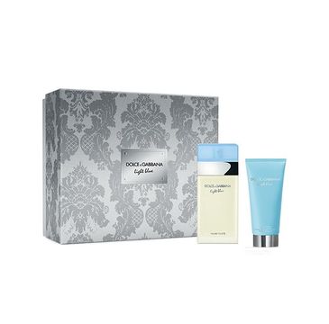 Dolce&Gabbana Light Blue Women zestaw woda toaletowa spray 50ml + krem do ciała 100ml