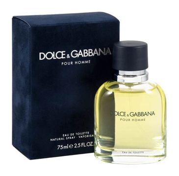 Dolce&Gabbana Pour Homme woda toaletowa spray 75ml