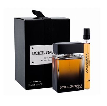 Dolce&Gabbana The One For Men zestaw woda perfumowana spray 50ml + miniatura wody perfumowanej 10ml