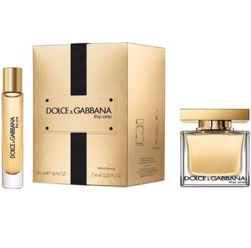 Dolce&Gabbana The One Woman zestaw woda perfumowana spray 50ml + miniatura wody perfumowanej roll-on 7.4ml