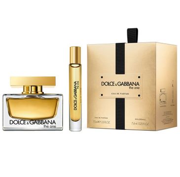 Dolce&Gabbana The One Woman zestaw woda perfumowana spray 75ml + miniatura wody perfumowanej roll-on 7.4ml