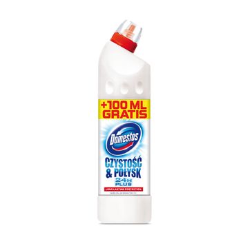 Domestos Czystość i Połysk płyn WC czyszcząco dezynfekujący 650 + 100 ml