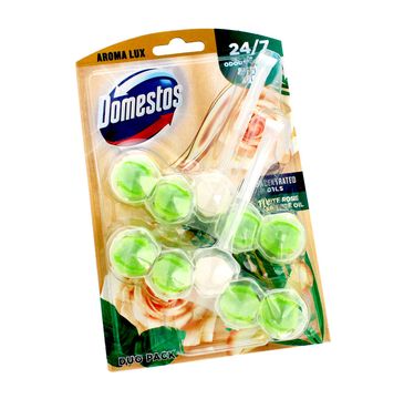 Domestos DUO Kostka WC Power 5+ koszyk -Tea (2 x 55 g)