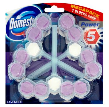 Domestos kostka Trio Power 5 Pine 3 x 55 g