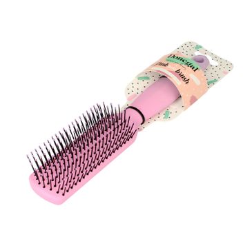 Donegal szczotka do włosów wąska PINK LYCHEE BRUSH (1274) 1szt