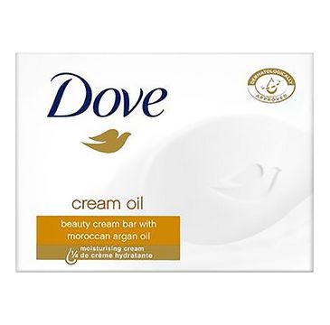 Dove Cream Oil kremowe mydło w kostce z olejkiem arganowym 100g