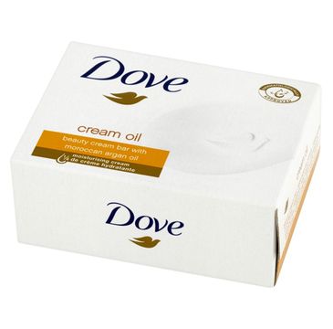 Dove Cream Oil mydło w kostce do każdego typu skóry kremowe 100 g