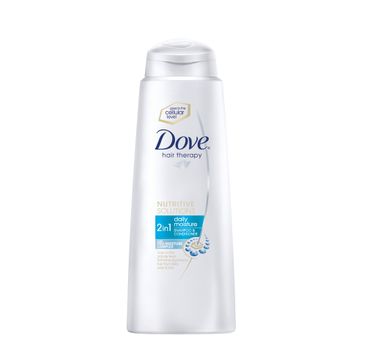Dove Daily Moisture 2w1 szampon do wszystkich rodzajów włosów odżywczy 400 ml