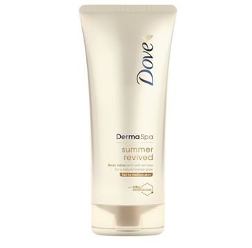 Dove Derma Spa Summer Revived balsam do ciała brązujący jasna karnacja 200 ml