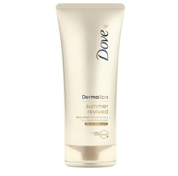 Dove Derma Spa Summer Revived balsam do ciała brązujący jasna karnacja 200 ml