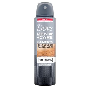 Dove Men+ Care Elements Talc Mineral + Sandalwood antyperspirant spray 150ml