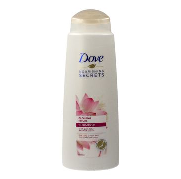 Dove Nourishing Secrets Shampo szampon do włosów suchych i matowych Pink Lotus and Rice Water 400ml
